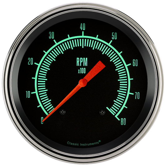 Classic Instruments GS71SLF G-Stock - Tachometer 8K RPM 4-5/8"