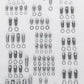Chev SB Gen II LT1 265/350 534-9603 Chevy Hex Accessory Kit ARP Fasteners ARP534-9603