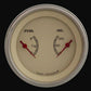 Classic Instruments VT72SLF Vintage - Dual Gauge Oil & Fuel (240-33 OHM)