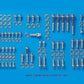 Chevy small block Gen III/IV 4.8L, 5.3L, 5.7L, 6.0L, 6.2L, 7.0L V8 534-9605 SB LS Series SS Hex Accessory Kit ARP Fasteners ARP534-9605