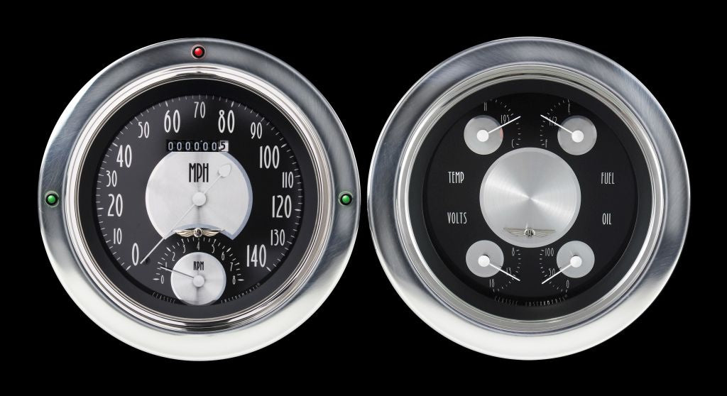 Classic Instruments CT54AT62 All American Tradition 1954-55 Chevy Truck Gauge Package