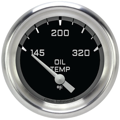 Classic Instruments AX228GAPF Autocross Grey w/ Aluminum Performance Bezel 2