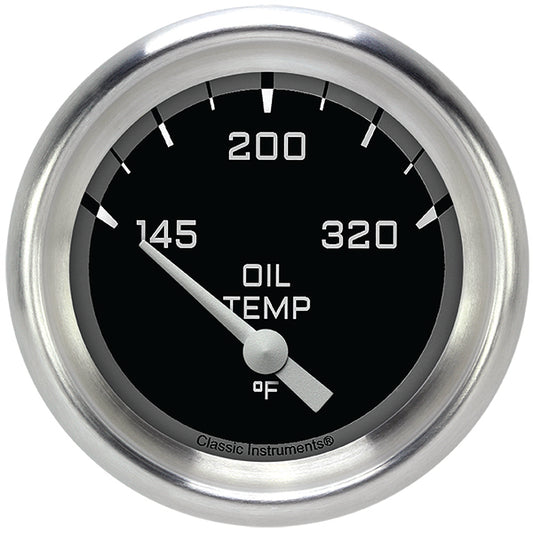 Classic Instruments AX228GAPF Autocross Grey w/ Aluminum Performance Bezel 2