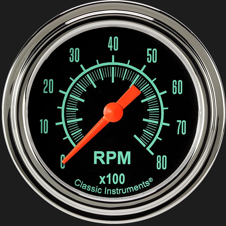 Classic Instruments GS383SLF G-Stock 2 5/8" Tachometer
