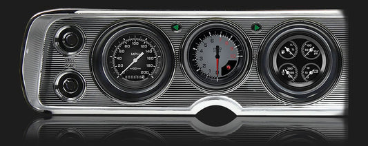 Classic Instruments CV64AXG AutoCross Gray 1964-65 Chevelle Package
