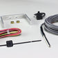 Classic Instruments VS399WAPF Velocity White 2 5/8" Outside Air Temp. Gauge