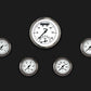 Classic Instruments WH135SLF White Hot Five Gauge Set 135