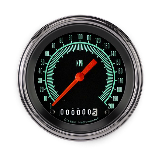 Classic Instruments GS59SLF G-Stock - Speedometer Gauge 3-3/8" (stock KPH)