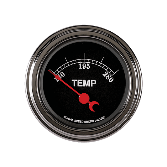 Classic Instruments SC26SLC So-Cal - Water Temp Gauge 2-1/6"