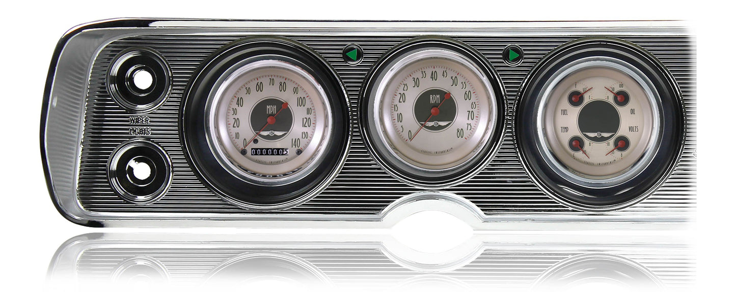 Classic Instruments CV64AN All American Nickel 1964-65 Chevelle Package