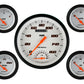 Classic Instruments VS65WBLF Velocity White - 5 Gauge Set 4-5/8" Speedtachular & 2-1/8" Fuel, Oil, Temp, Volts