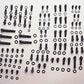 Chevy small block Gen I 5.0L, 5.7L Vortec V8 534-9704 SB 12PT Accessory Kit ARP Fasteners ARP534-9704