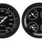Classic Instruments AX02GBLF Autocross Grey - 2 Gauge Set 3-3/8" Speedo & 3-3/8" Quad