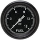 Classic Instruments AX345GBPF Autocross Gray 2 5/8" Fuel Pressure Gauge, 15 ps