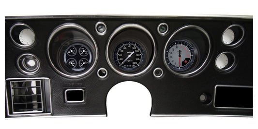 Classic Instruments CV70AXG-LS AutoCross Gray 1970-72 Chevelle SS Package LS Sending Unit