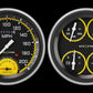 Classic Instruments CH51AXY62 AutoCross Yellow 51-52 Chevy Car Package