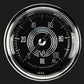 Classic Instruments V8SR181SHC V8 Speedster 2-1/8" Full Sweep Oil Pressure 100