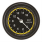 Classic Instruments AX198YBLF Autocross Yellow 2 1/8" Exhaust Gas Temp. Gauge