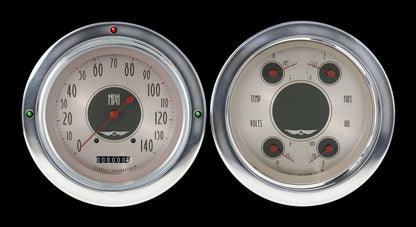 Classic Instruments CT54AN52 All American Nickel 1954-55 Chevy Truck Gauge Package