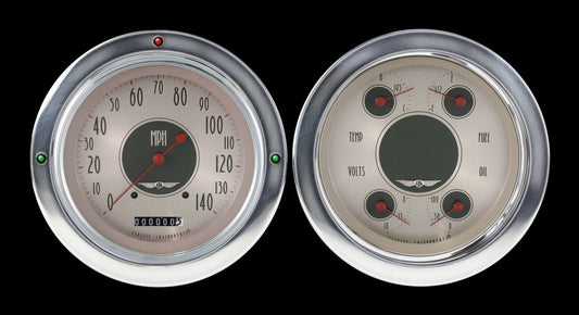 Classic Instruments CT54AN52 All American Nickel 1954-55 Chevy Truck Gauge Package