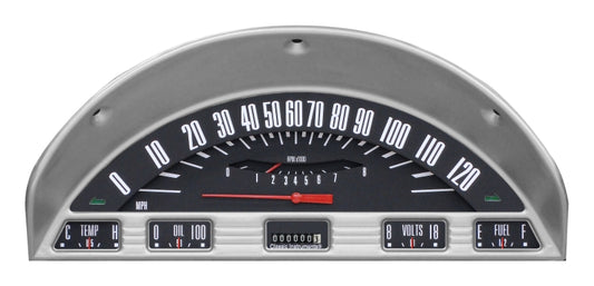 Classic Instruments FT56BT Black 1956 Ford F - 100 Truck Gauge Package