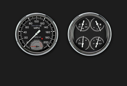 Classic Instruments CT47AXG62 1947-53 AutoCross Gray Truck Package