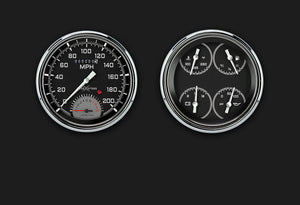 Classic Instruments CT47AXG62 1947-53 AutoCross Gray Truck Package