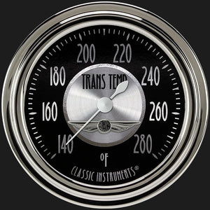 Classic Instruments AT327SLC All American Tradition 2 5/8" Transmission Temperature Gauge