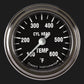 Classic Instruments HR197SLF Hot Rod 2 1/8" Cylinder Head Temp. Gauge