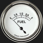 Classic Instruments CW211SLF Classic White 2 5/8" Fuel Gauge