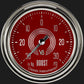 Classic Instruments V8RS341SLC V8 Red Steelie 2 5/8" Boost/Vac Gauge