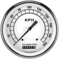 Classic Instruments CW58SLF Classic White - Speedometer Gauge 4-5/8" (stock KPH)