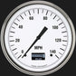 Classic Instruments WH56DSLF White Hot 4 5/8" Speedometer with Information Screen