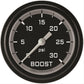 Classic Instruments AX342GBLF Autocross Gray 2 5/8" Boost Gauge, 30 psi