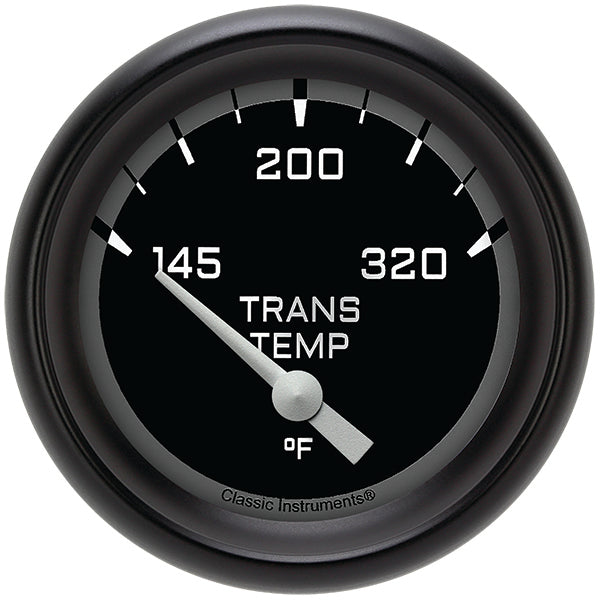Classic Instruments AX227GBPF Autocross Grey w/ Black Performance Bezel 2 5/8
