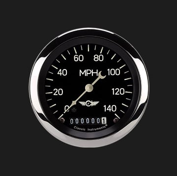 Classic Instruments Classic 3-3/8" Speedometer - CL55SRC