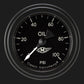 Classic Instruments MA181BLF Moal Bomber 2-1/8" Full Sweep Oil Pressure 100psi