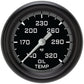 Classic Instruments AX328GBPF Autocross Gray 2 5/8" Oil Temperature Gauge