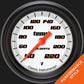 Classic Instruments VS329WBPF Velocity White 2 5/8" Stock Eliminator Temp. Gauge