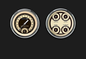Classic Instruments CT47NT62 1947-53 Nostalgia VT Truck Package