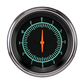 Classic Instruments GS93SLF G-Stock - Clock Gauge 3-3/8"