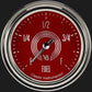 Classic Instruments V8RS309SLC V8 Red Steelie 2 5/8" Fuel Gauge