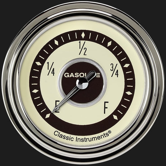 Classic Instruments NT309SLC Nostalgia VT 2 5/8" Fuel Gauge