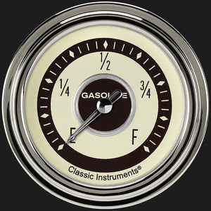 Classic Instruments NT309SLC Nostalgia VT 2 5/8" Fuel Gauge