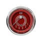 Classic Instruments V8RS07SHC V8 Red Steelie - Gear Indicator Gauge no Overdrive 2-1/8"