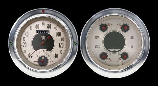 Classic Instruments CT54AN62 All American Nickel 1954-55 Chevy Truck Gauge Package
