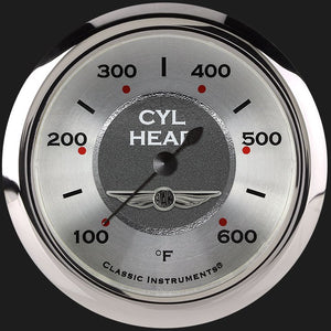 Classic Instruments AW397SRC All American 2 5/8" Cylinder Head Temp. Gauge