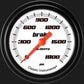 Classic Instruments VS367WBLF Velocity White 2 5/8" Brake Pressure Gauge