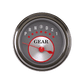 Classic Instruments SS06SLF Silver - Gear Indicator Gauge w/ Overdrive 2-1/8"