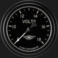 Classic Instruments MA330BLF Moal Bomber 2 5/8" Voltage Gauge